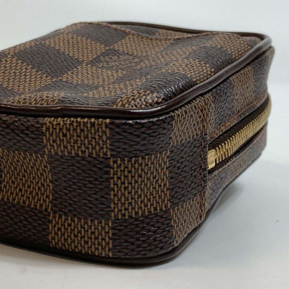LOUIS VUITTON Authentic Brown Damier Canvas Shoulder Bag - Picture 4 of 15